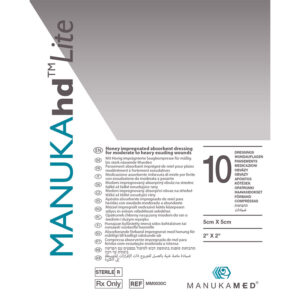 MANUKAhd®Lite hunajalla kyllästetty geeliytyvä kuitusidos